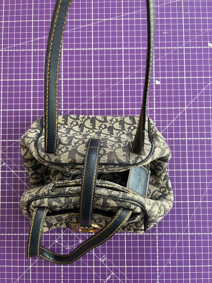 DIOR トロッター柄ハンドバッグ　廃盤品