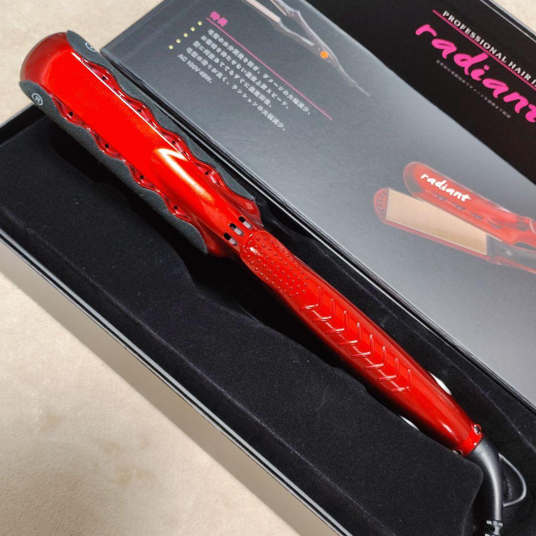 ラディアント ヘアーアイロン 28mm シルクプロ ストレート