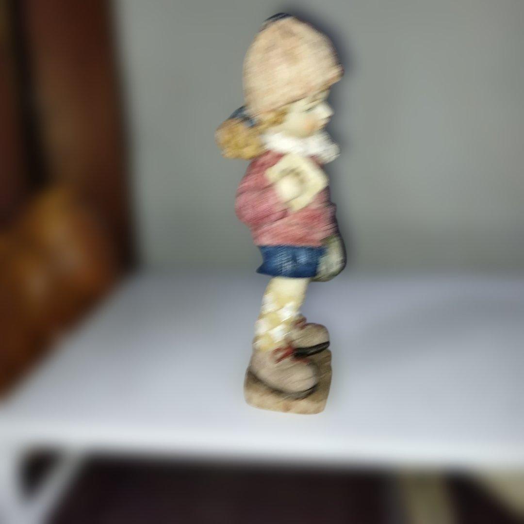 陶器製少女像 アンティーク風