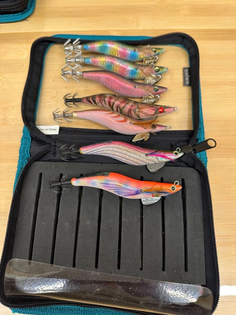 エギリーダートマックス/シマノエギ他多数（ケース付）※入手困難