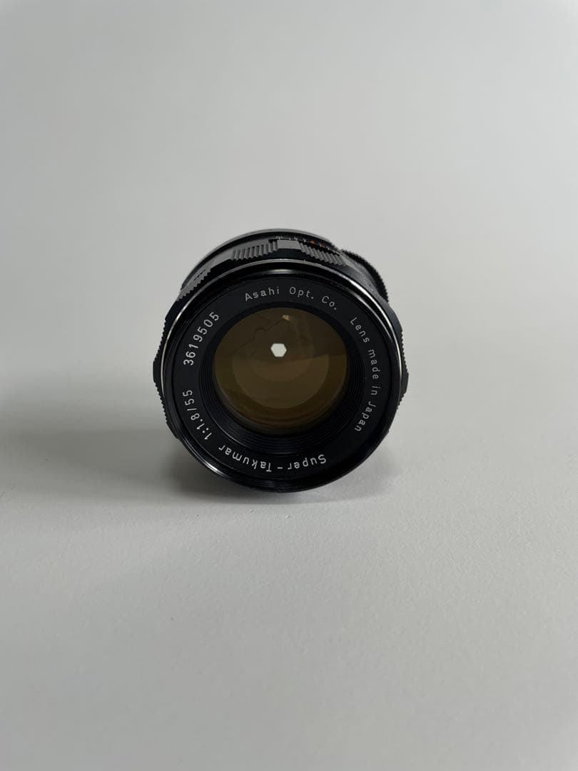 ASAHIPENTAXSPFシルバーSuper-Takumarf1.8 55mm