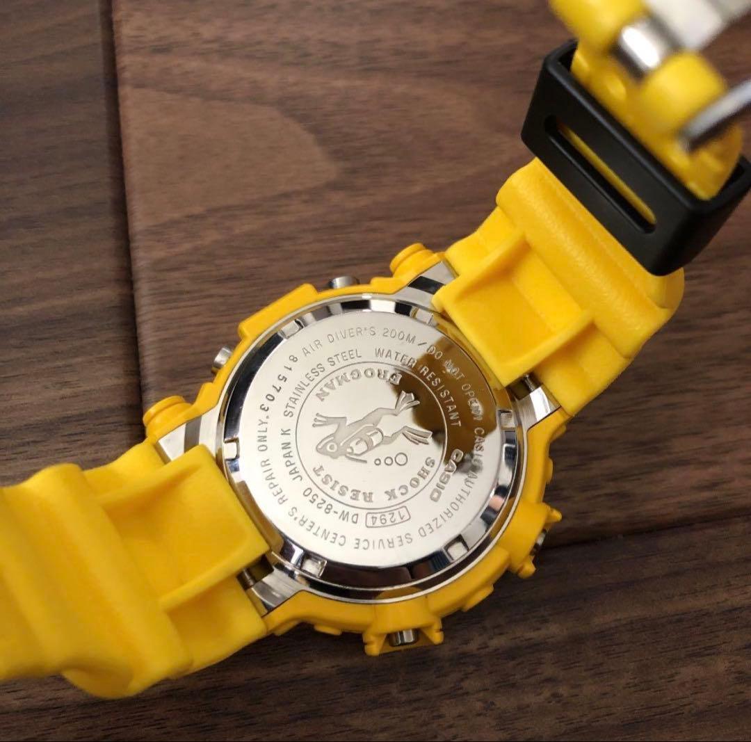 最終【フロッグマン】CASIO G-SHOCK 腕時計　イエロー　DW-8250
