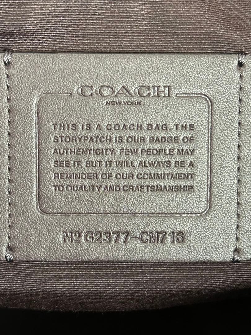 とりあ様　売約済み品　✅【美品】定価10.4万　コーチ メンテ済み　COACH