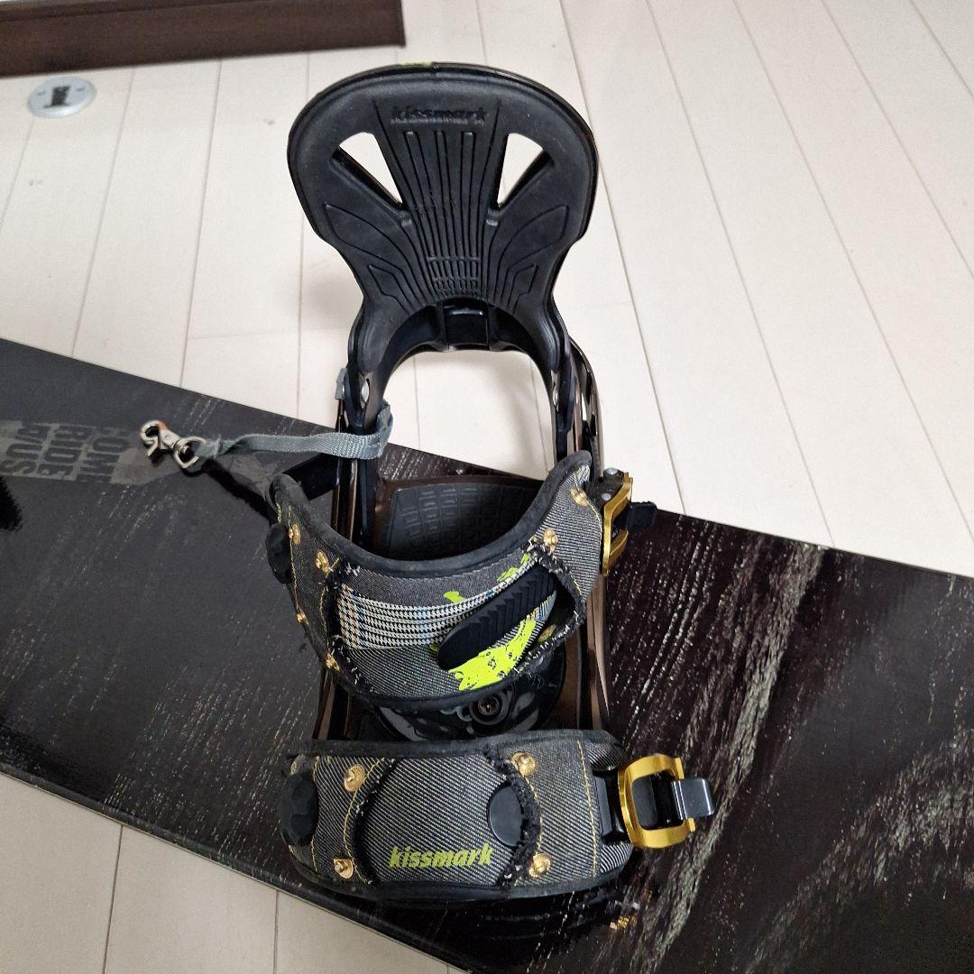 スノーボードセット　ヘッド154cmアビリティ　キスマークMLサイズビンディング