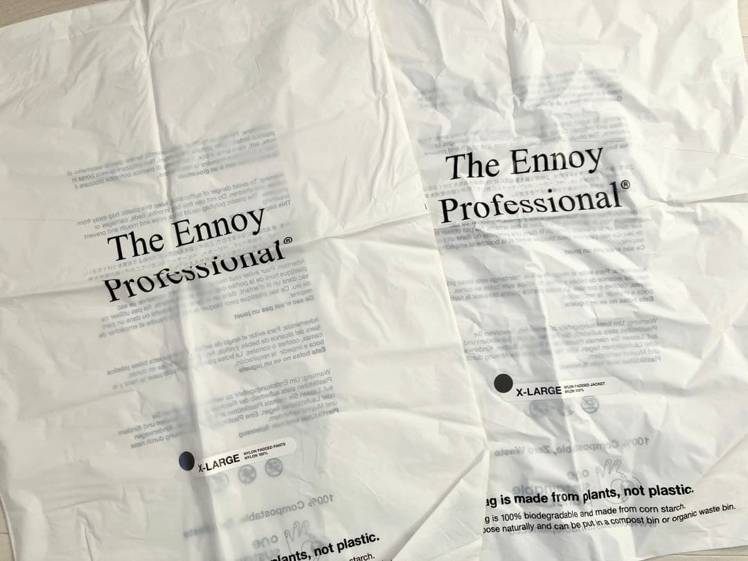 t*0様 ENNOY スタイリスト私物 PADDED NYLON SET UP