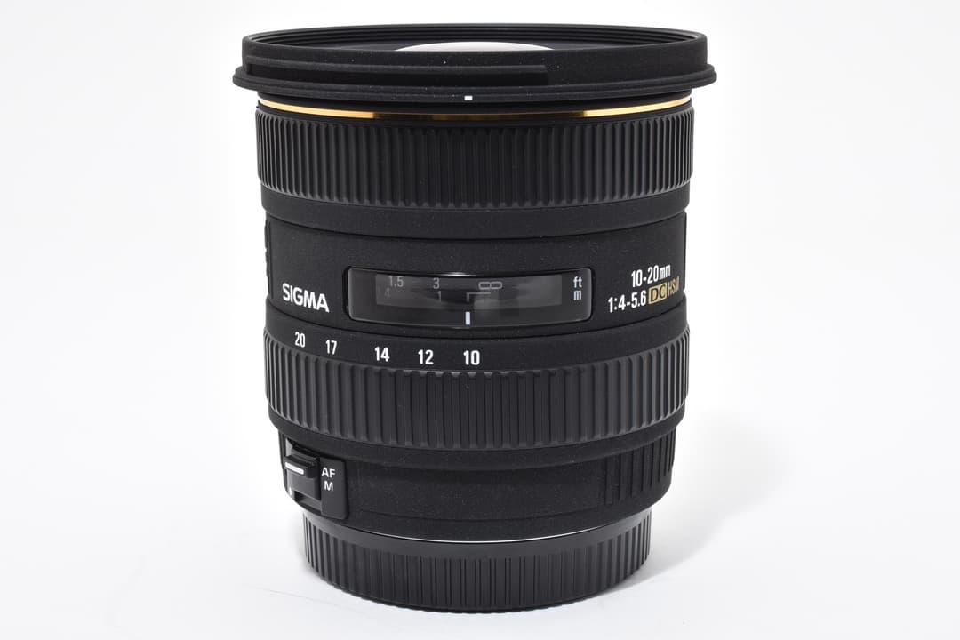 レンズ(ズーム) Sigma 10-20mm 4-5.6 DC HSM EX Canon