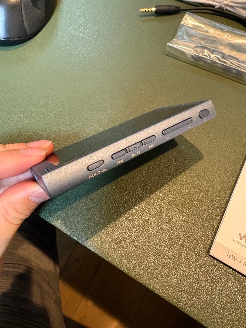 ソニーウォークマン Aシリーズ 16GB NW-A45：ポータルブルー