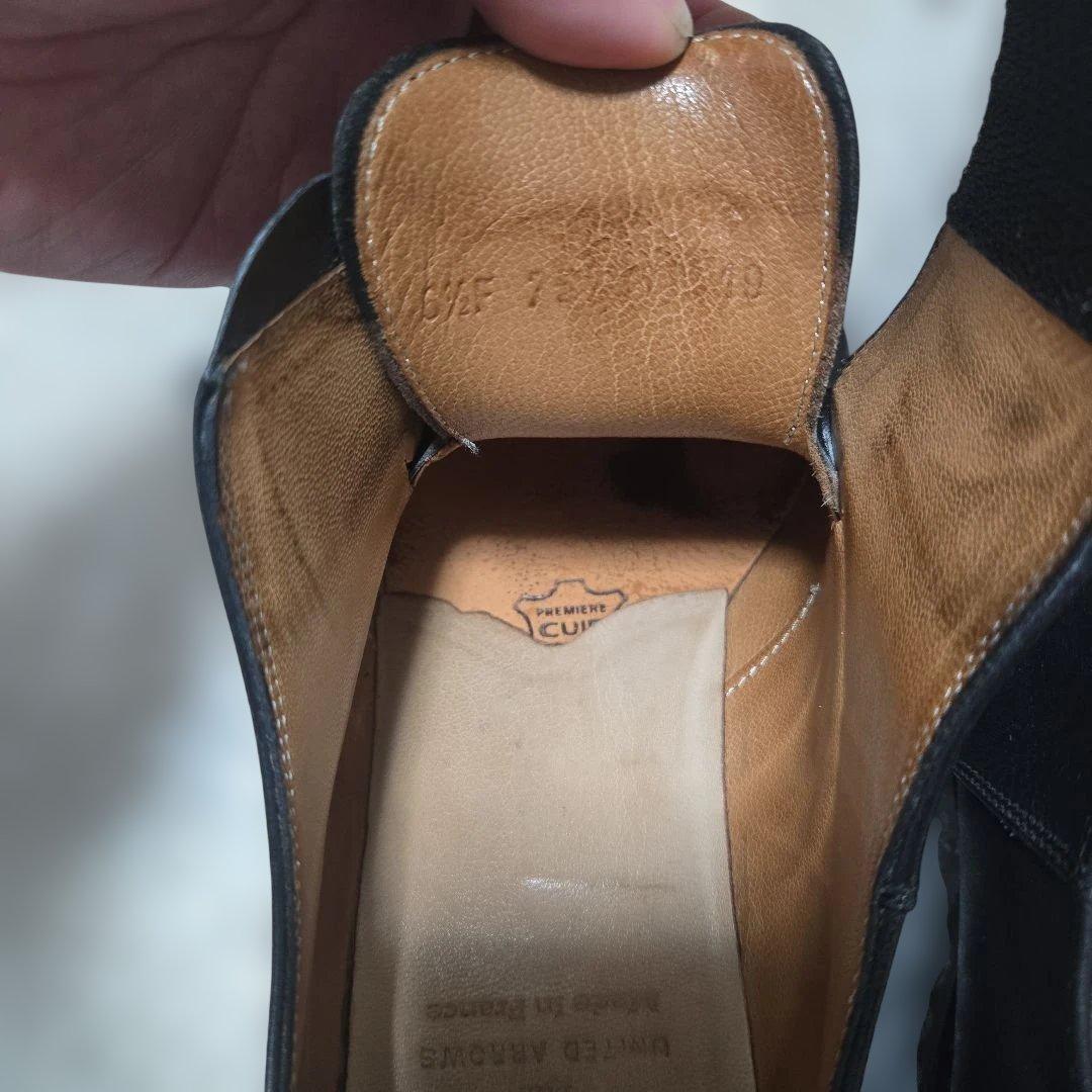 Paraboot UA別注 Vienne ベルクロ プレーントゥ uk6.5