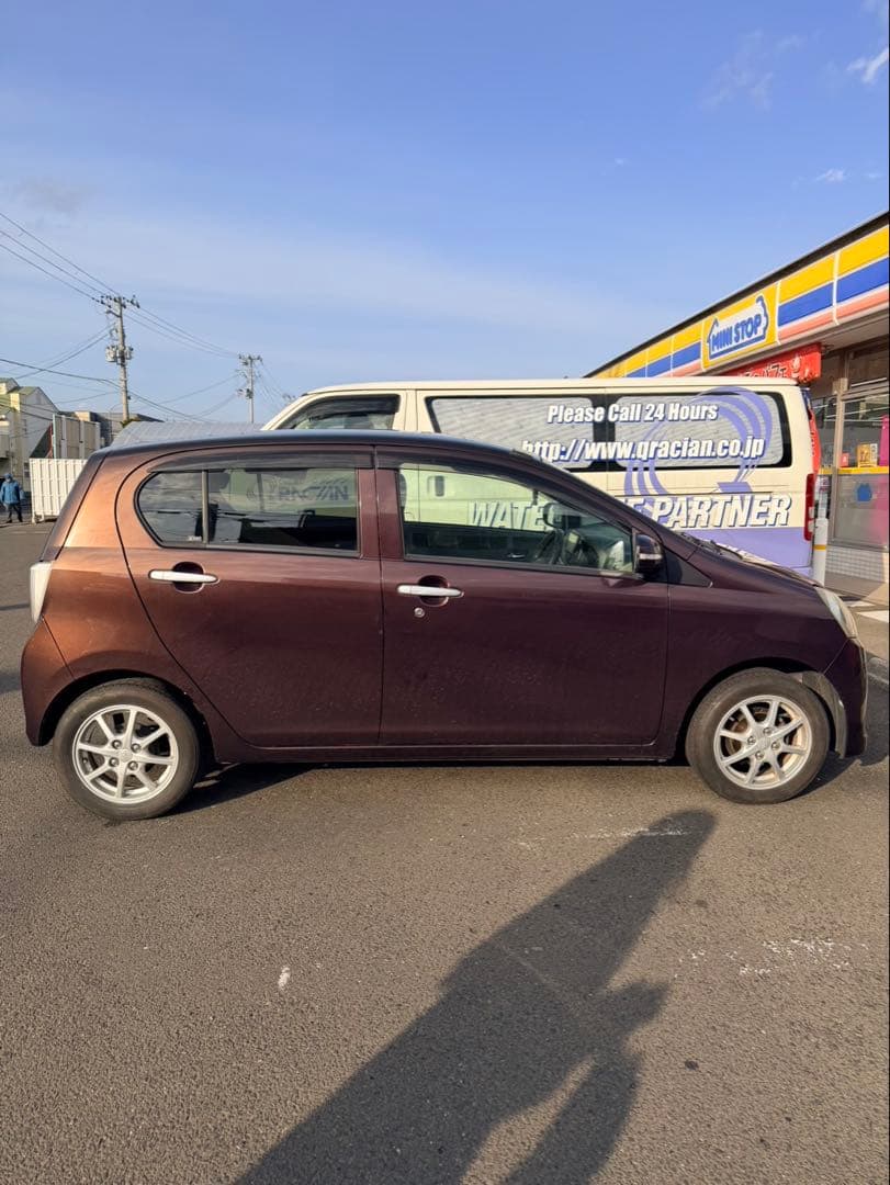 車検R9年2月ミライースGナビ バックカメラ ETC すぐ乗れます 新生活 通学