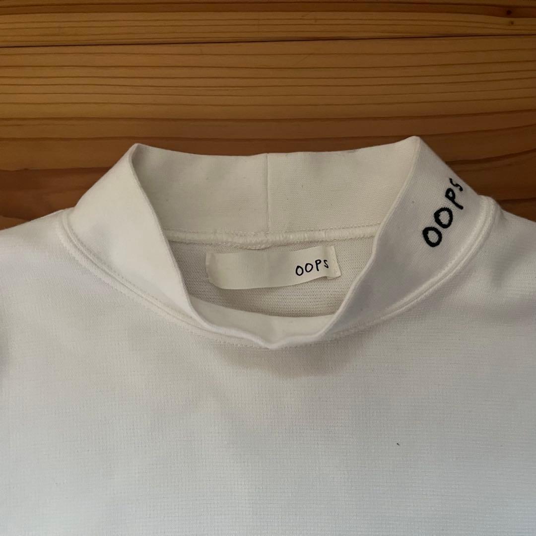 URBAN RESEARCH OOPS ゴルフ　モックネック長袖カットソー　L