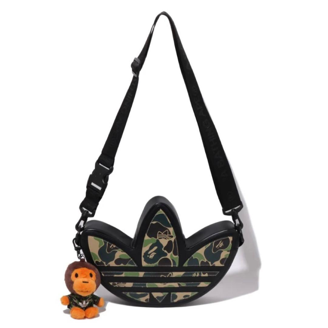 新品 Bape Adidas Camo Trefoil Shoulder Bag