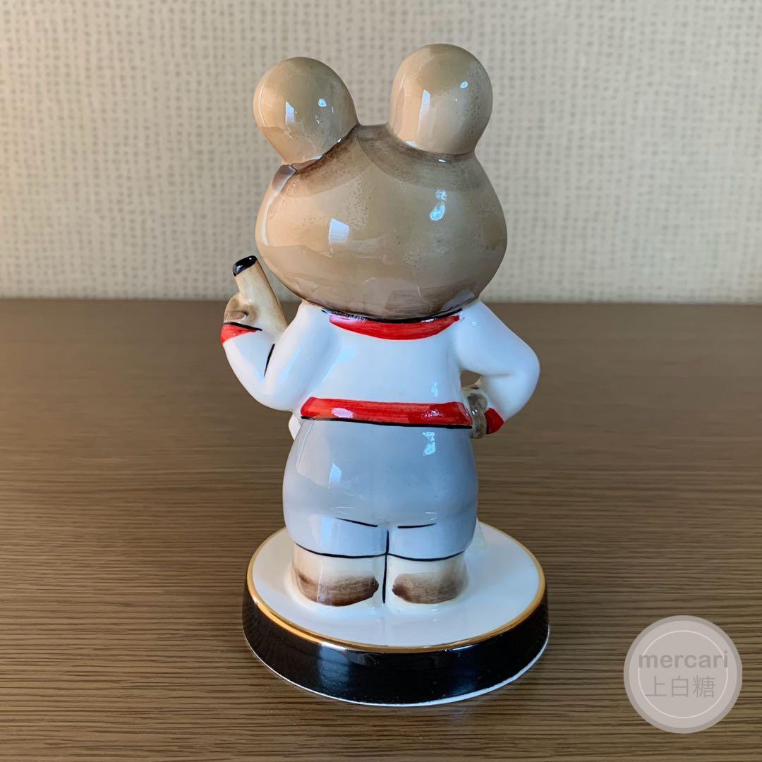 こぐまのミーシャ　モスクワ　オリンピック　マスコット　陶器　置物　13.5cm