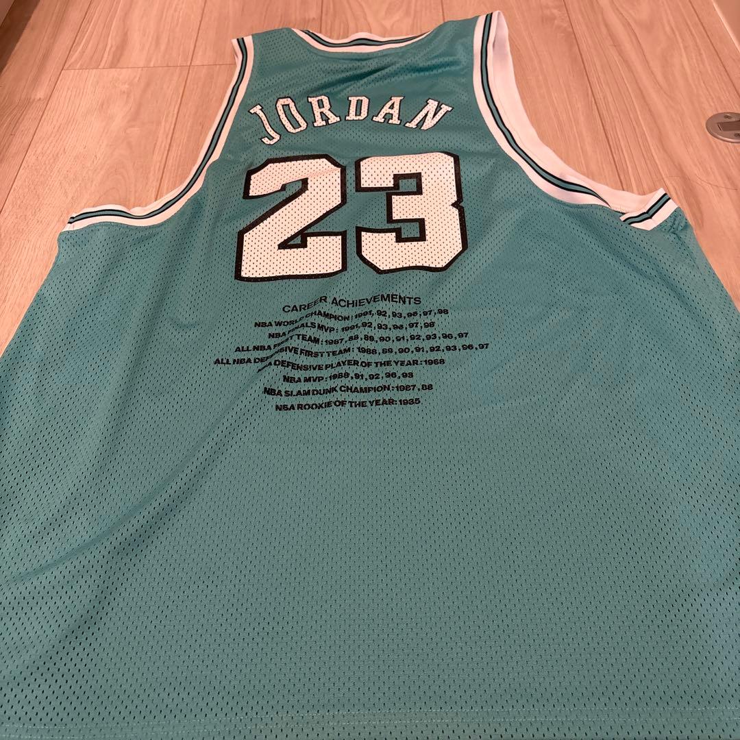 NIKE JORDAN タンクトップ 23番 XLサイズ ティファニーブルー