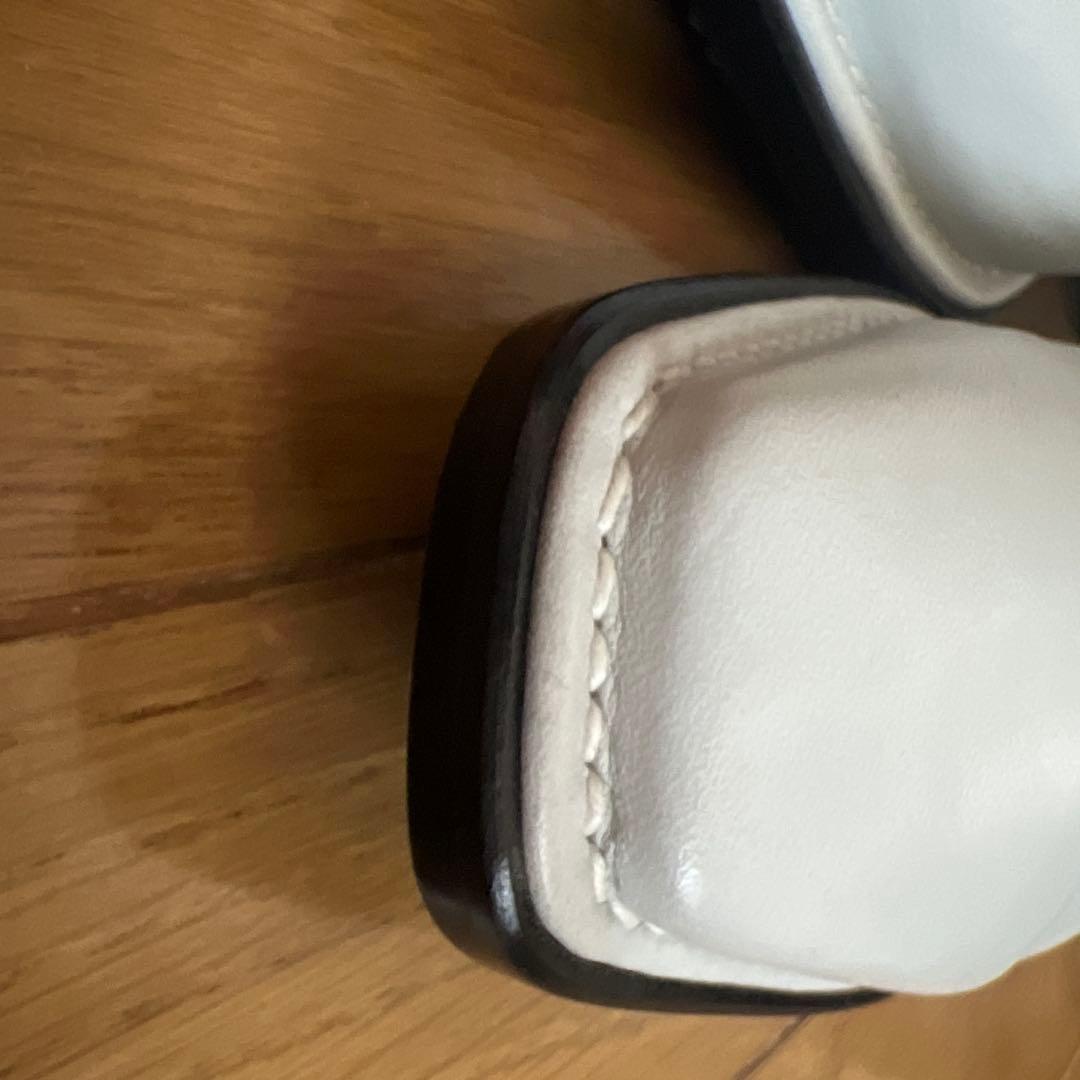 ご購入者さま決まりました。Ph7 ピアカッテ　ホワイトレザー アンクルブーツ39