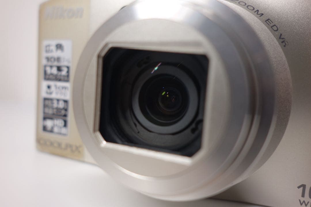 【Nikon】稼働COOLPIX S8000 コンデジ　オールドコンデジ