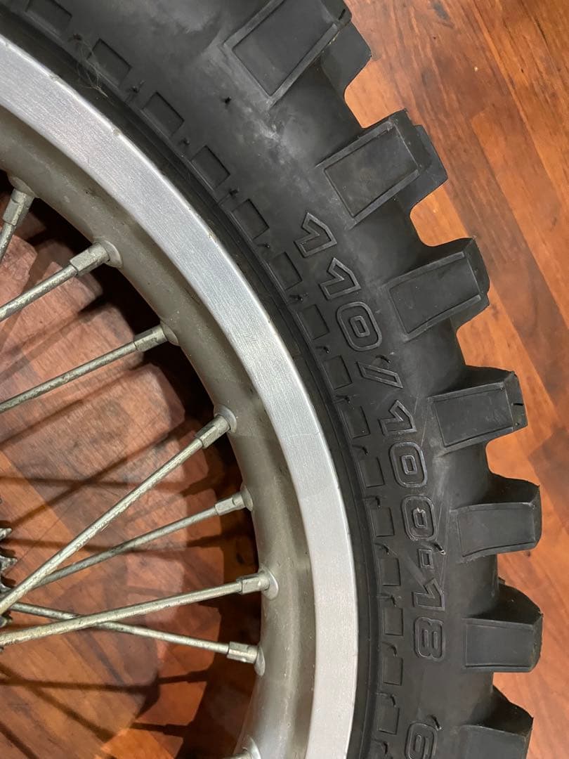 ヤマハ　WR250X オフロードホイール前後セット