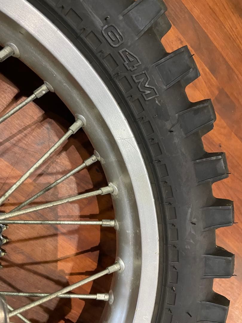 ヤマハ　WR250X オフロードホイール前後セット