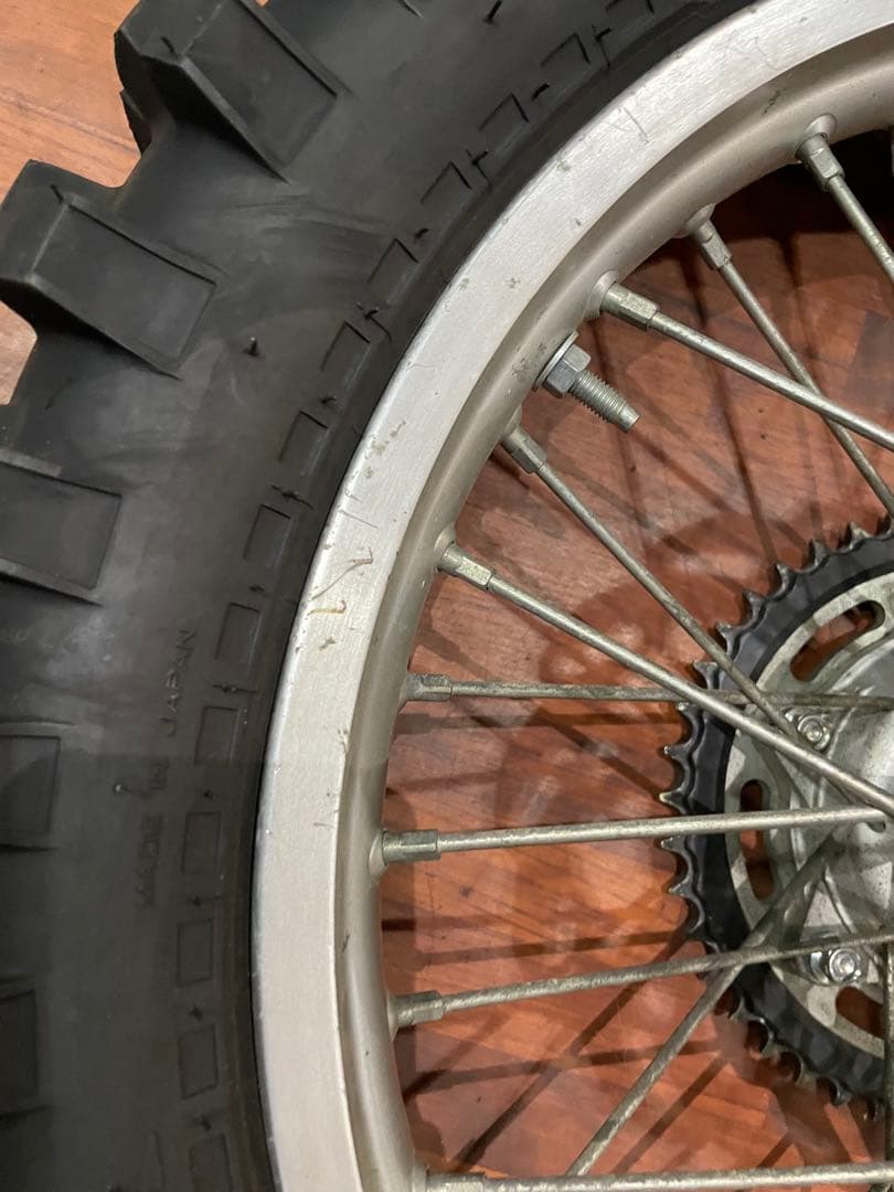 ヤマハ　WR250X オフロードホイール前後セット