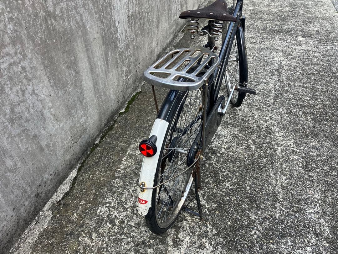 杉並区引取限定 FUJI 自転車 ロッドブレーキ 26インチ レトロ 昭和 フジ