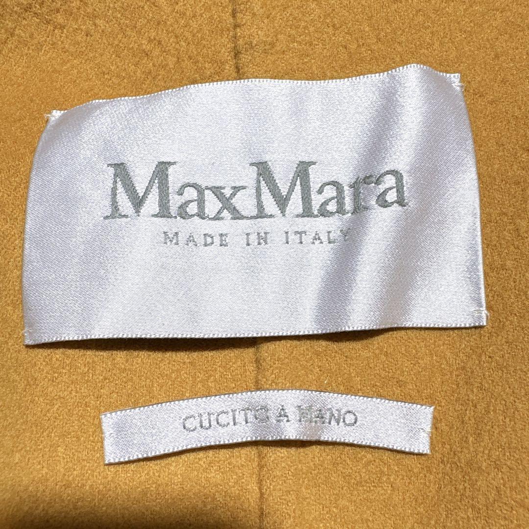 極美品✨マックスマーラ クチートアマーノ 白タグ　40 アンゴラ　カシミヤ山羊