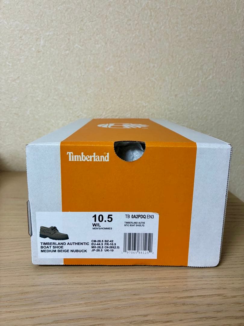 Timberland ボートシューズ（ミディアムベージュ / ヌバック）