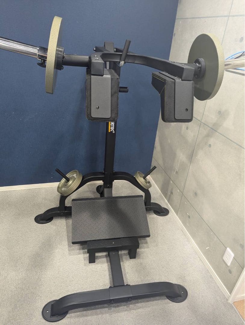 POWERTEC バーベルラック コンパクト設計