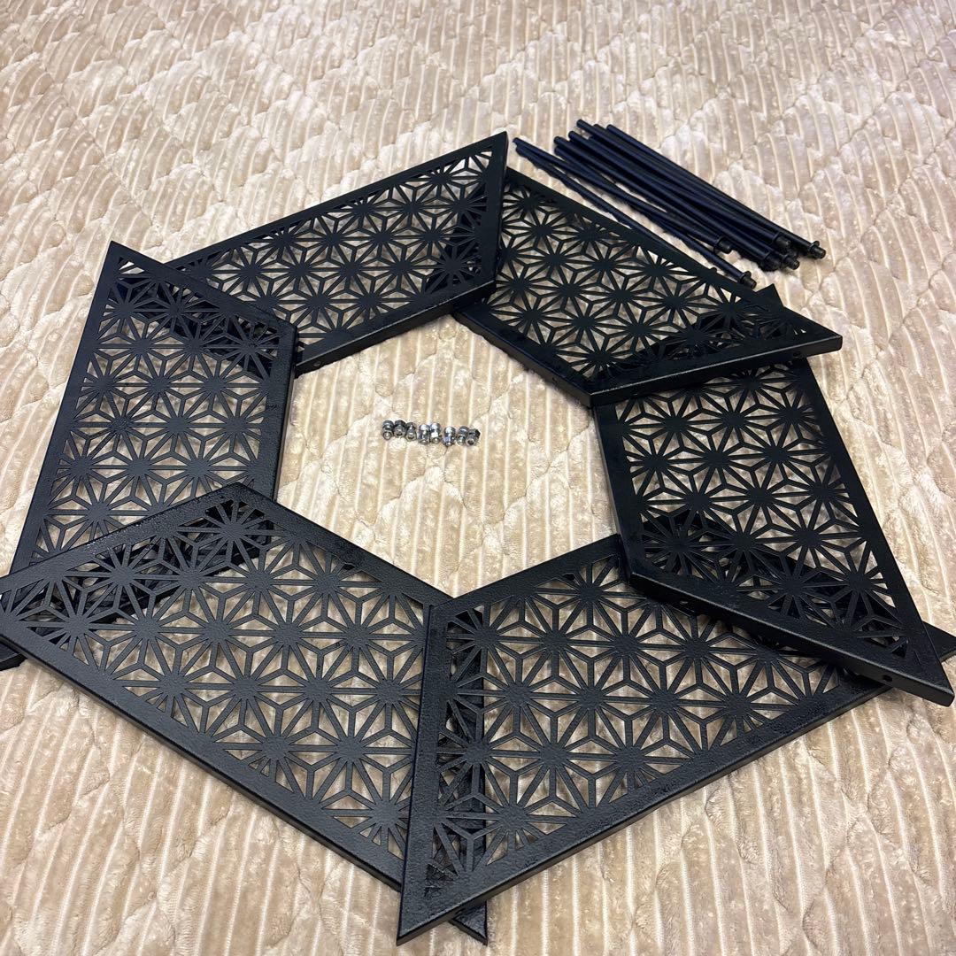 和柄アウトドアテーブル6枚セット キャンプ