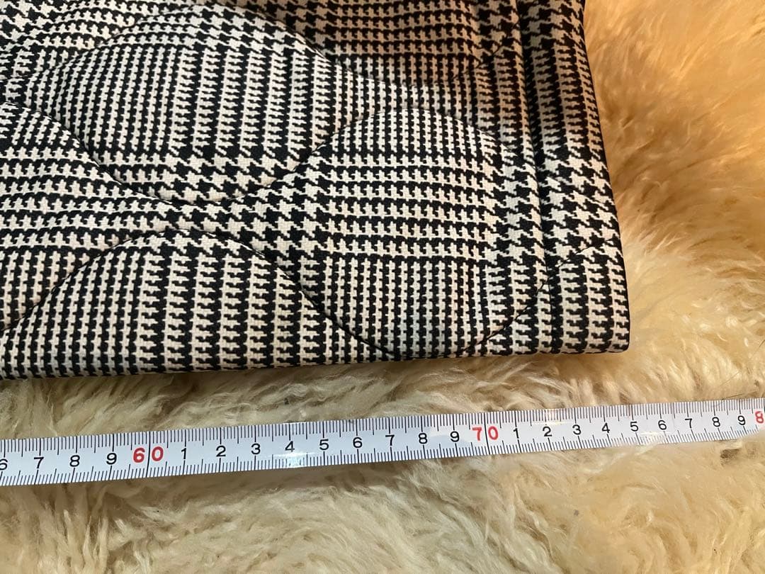 パーリーゲイツ　暖か中綿入りグレンチェックゴルフパンツ　サイズ4