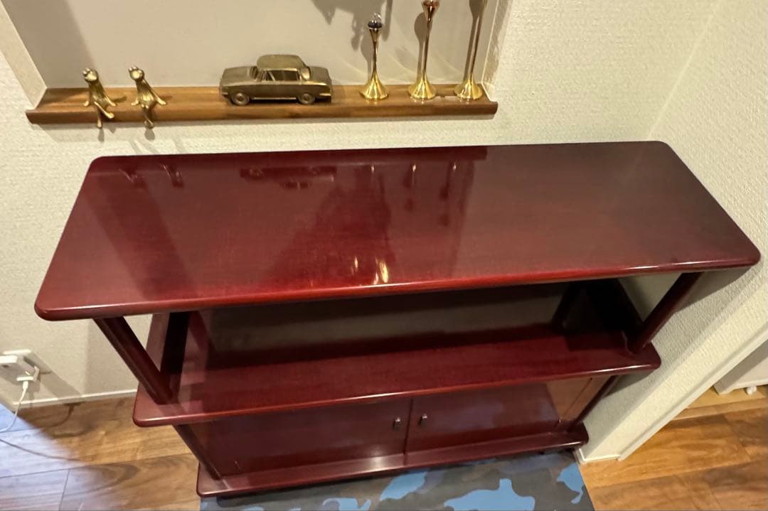 MORISHIGE/モリシゲ　飾棚 漆塗り キャビネット ボード カウンター