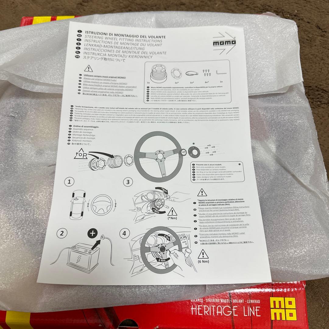 決算処分格安正規品　MOMO ヘリテージLINE インディ350mm新品未使用
