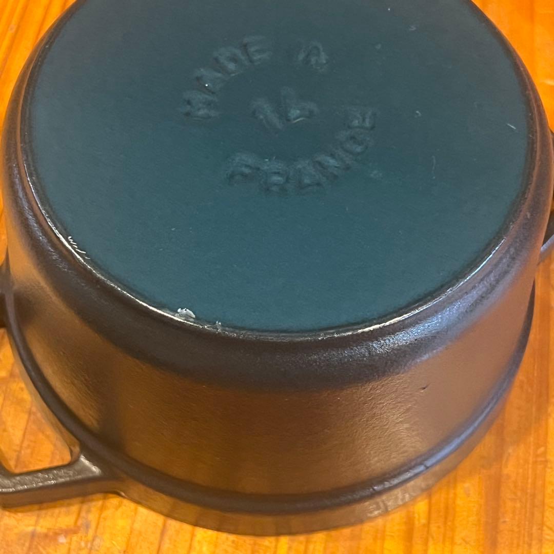【STAUB LA COCOTTE】小型鍋 黒　14cm