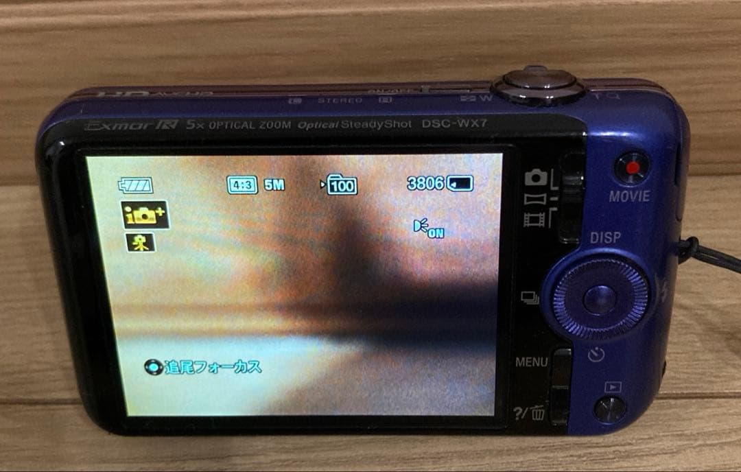 ★美品　Sony Cyber-Shot DSC-WX7　 付属品付き