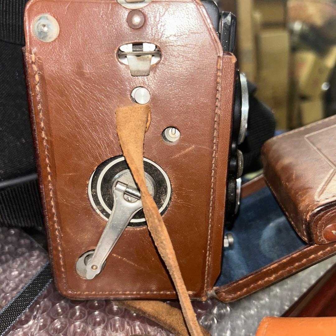 H2 ローライフレックス　ケース付き　 二眼レフカメラ 動作未確認ジャンク