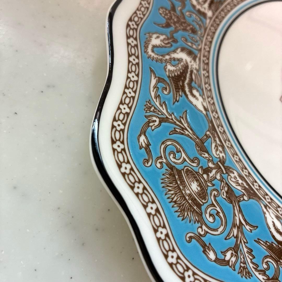 【箱付・未使用品】ウェッジウッド　フロレンティーンターコイズ　デザート７点セット