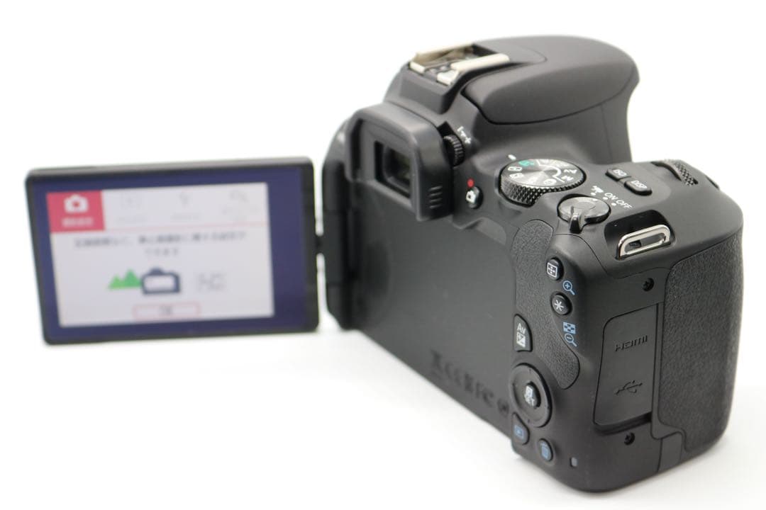 ボディ新品級 【Canon EOS Kiss X9 ダブルレンズセット】