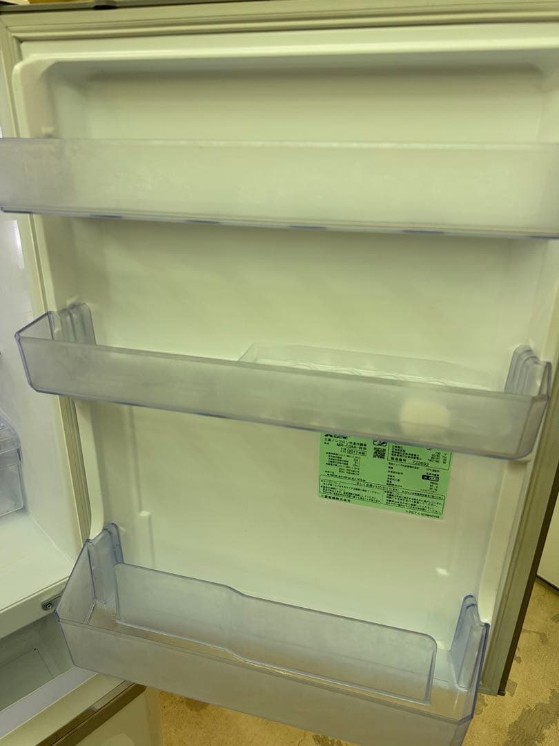 2017年式 335L 三菱 冷蔵庫 MR-C34A-W