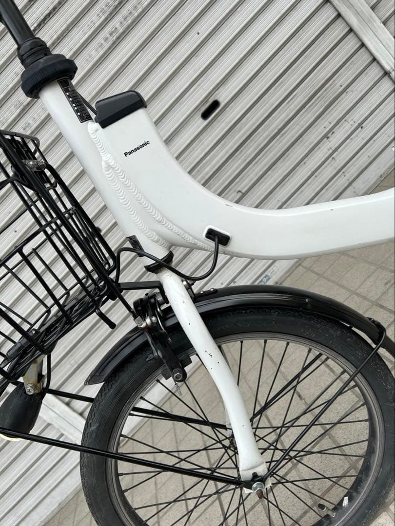 パナソニック電動自転車 20インチ 大容量バッテリー16Ah 鍵2個付き