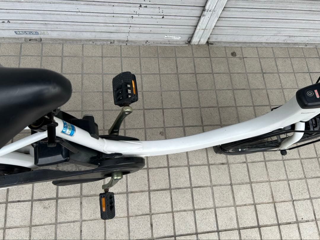 パナソニック電動自転車 20インチ 大容量バッテリー16Ah 鍵2個付き
