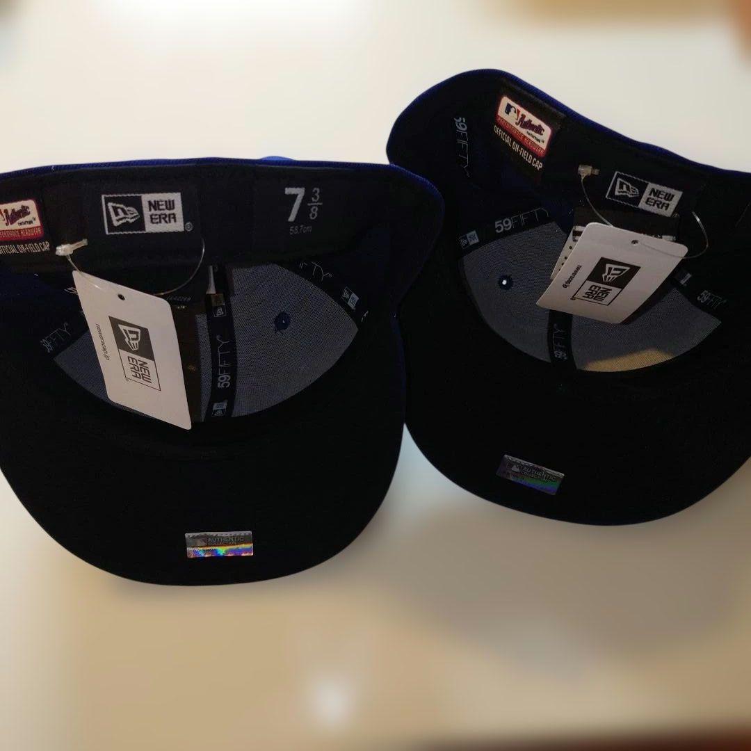 New Era LA 59FIFTY キャップ 7 3/8 ロイヤルブルー