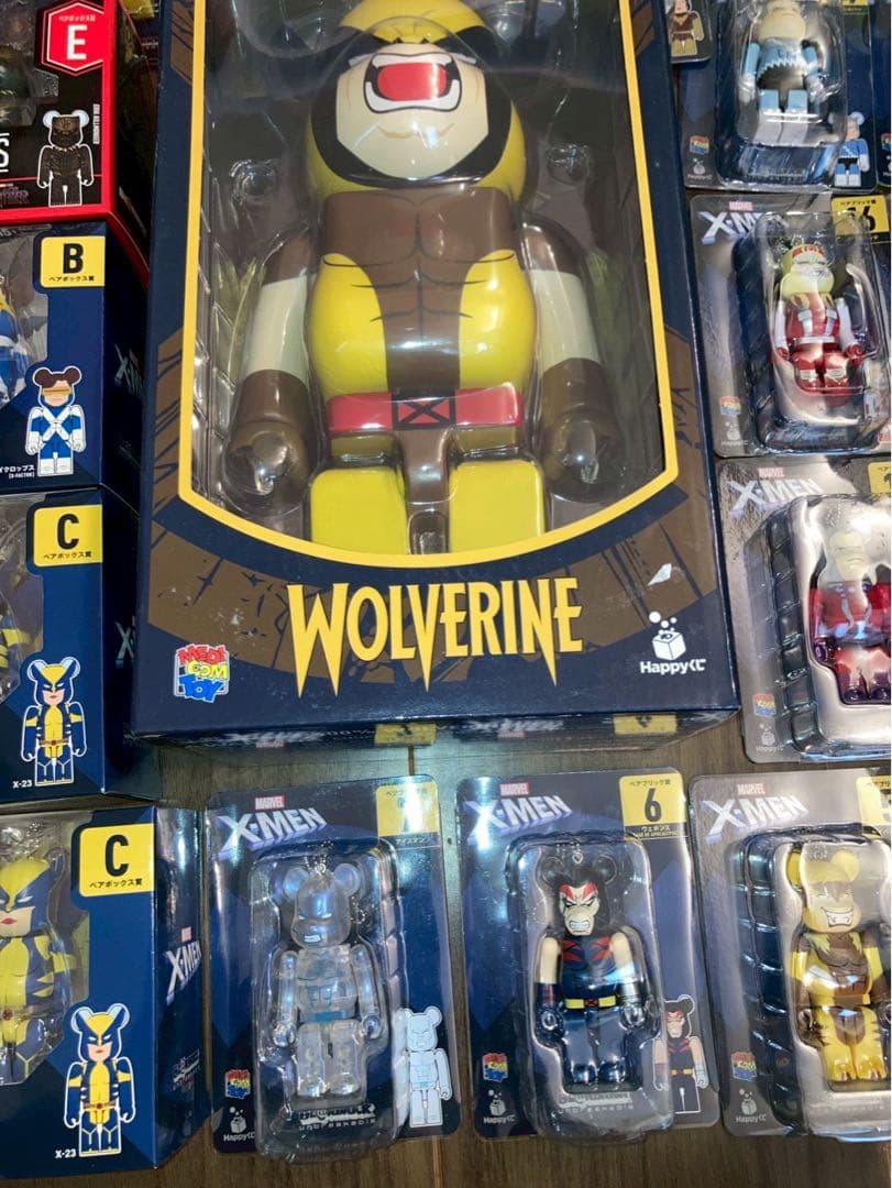 ベアブリック マーベルHappyくじ400% ウルヴァリンSP賞 その他