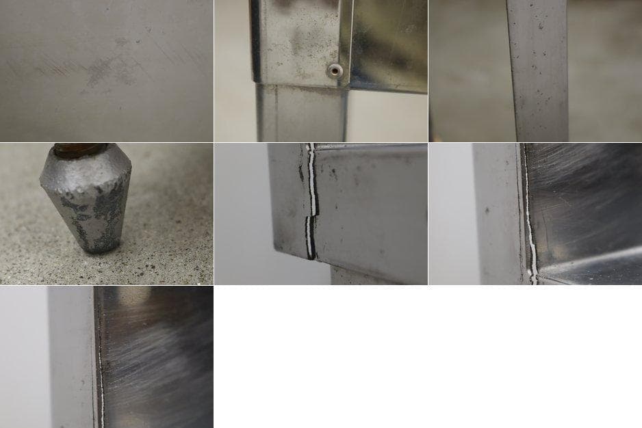 ステンレス 作業台 コンソール キャビネット 収納 キッチン カウンター