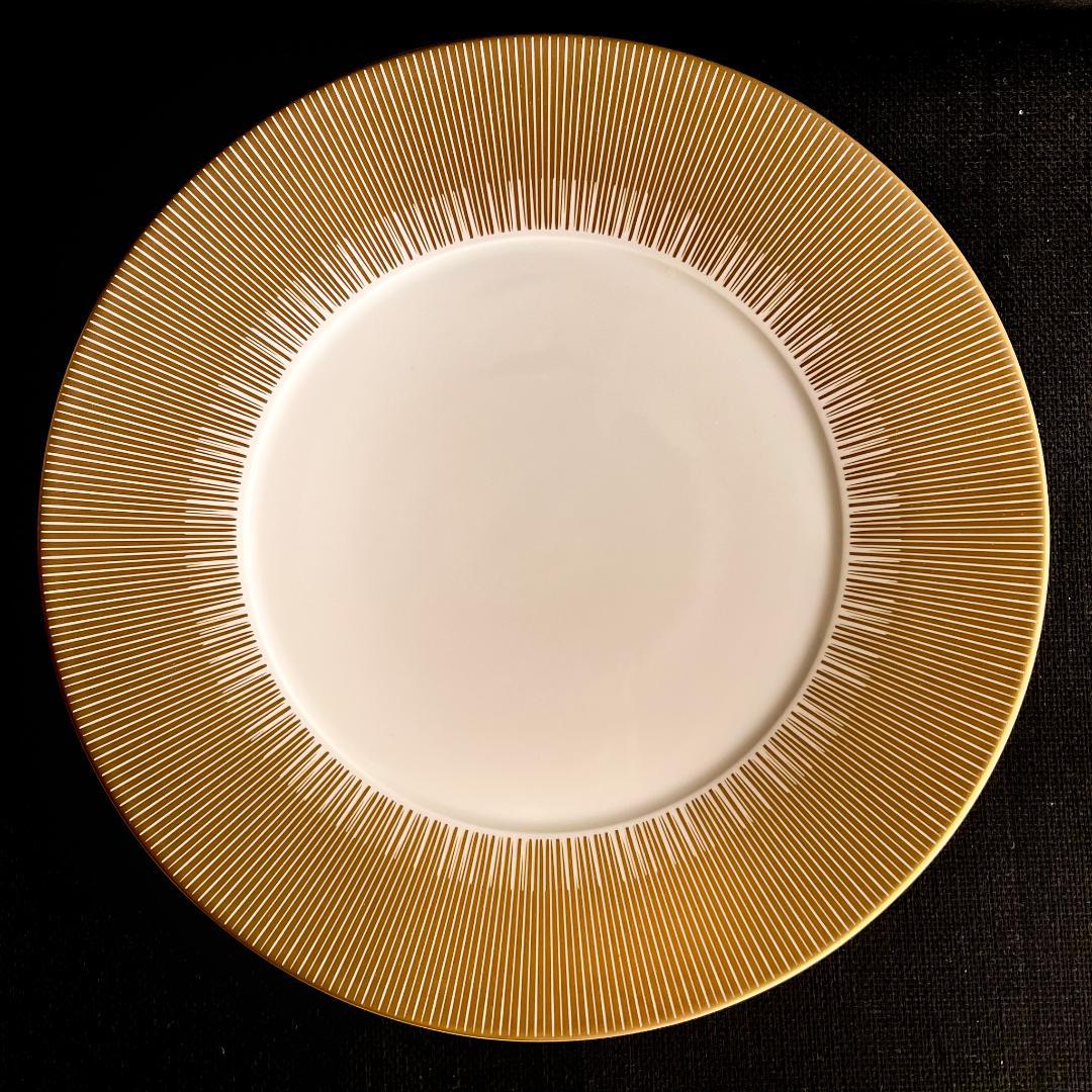 ★新品未使用　超美品★フランスBernardo ゴールド　大皿　サービスプレート