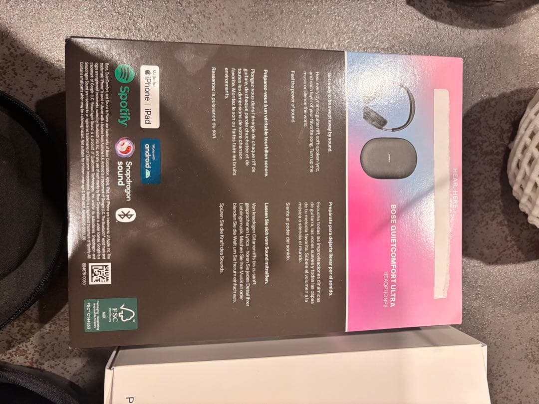 ヘッドホン Bose QuietComfort ultra headphone