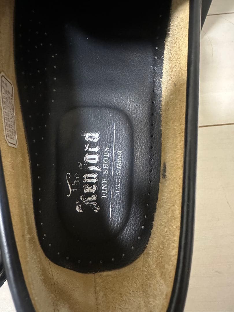 [Kenfordfineshoes] 26cmブラック ローファー