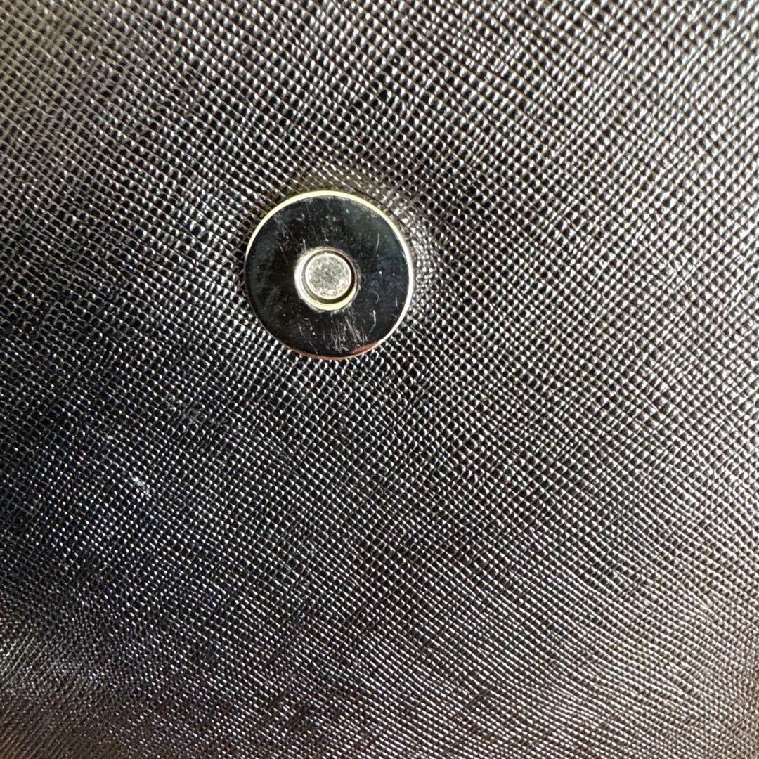 Burberry バーバリー レザーハンドバッグ ノバチェック 黒 ブラック