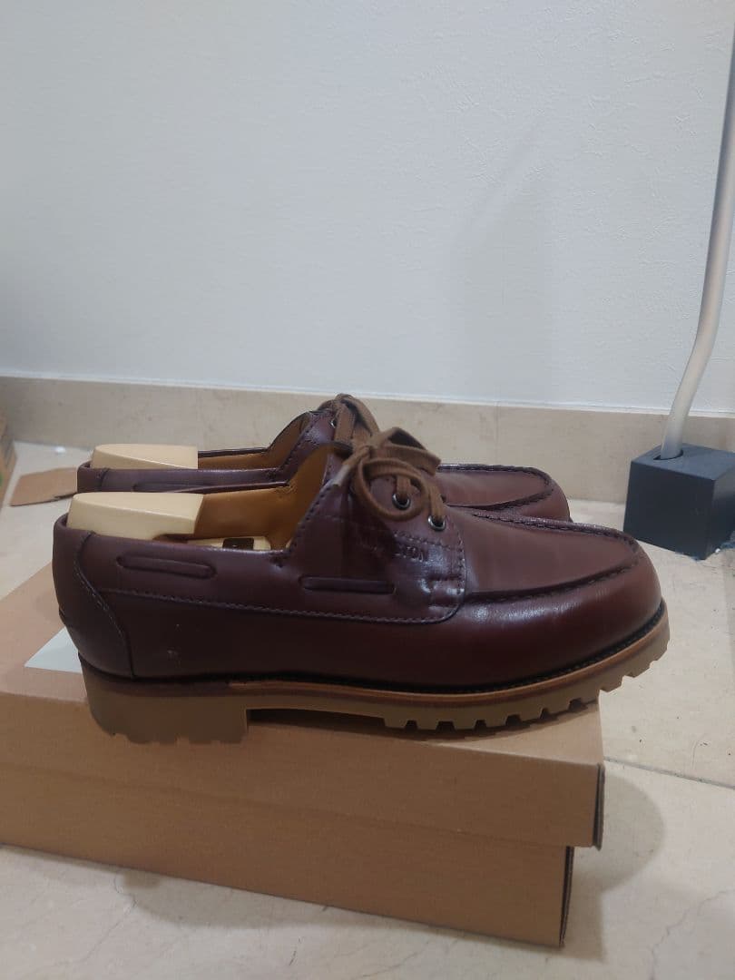 ジェイエムウエストン　ヨット　５ハーフC　オークソフト　極美品