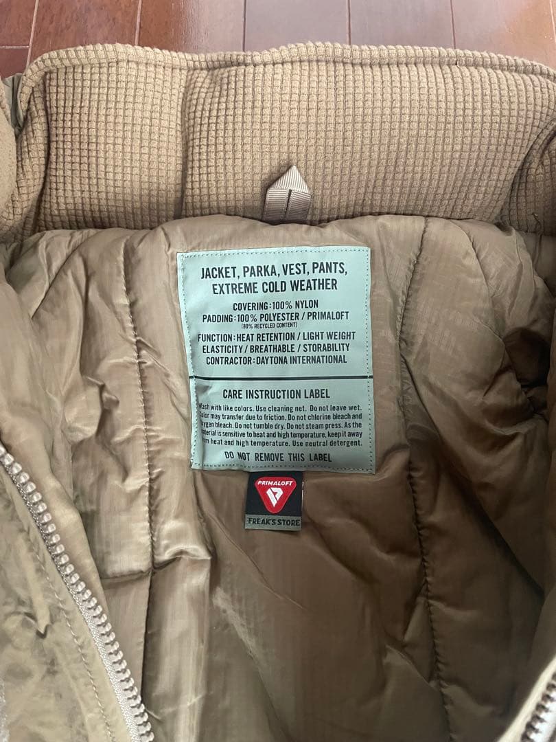 ジャケット・アウター FREAK'S STORE PRIMALOFT JACKET