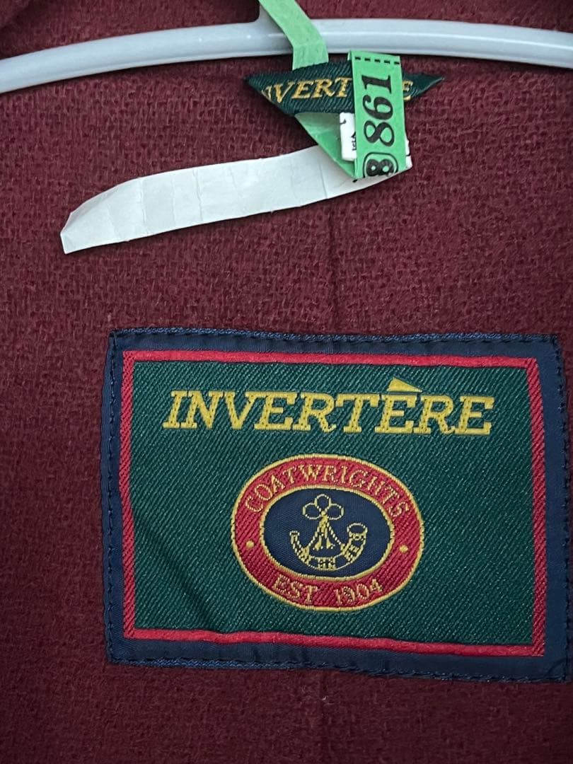 INVERTERE 旧タグ 緑タグ ダッフルコート