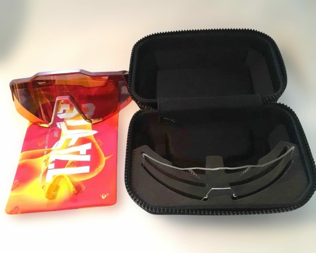 中古 100% SPEEDCRAFT タティス ワンハンドレッド サングラス