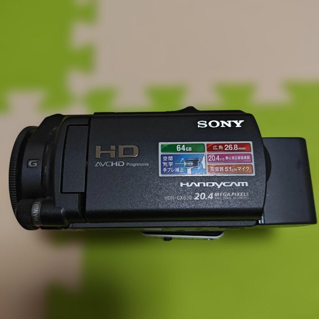 SONY HDRーcx630本体 20倍ズーム GPS機能　動作確認済み。
